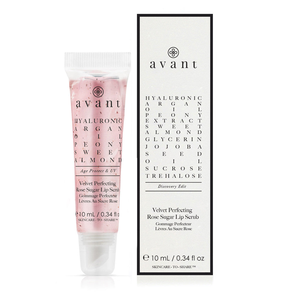 Velvet Perfecting Rose Sugar Lip Scrub Travel Pack