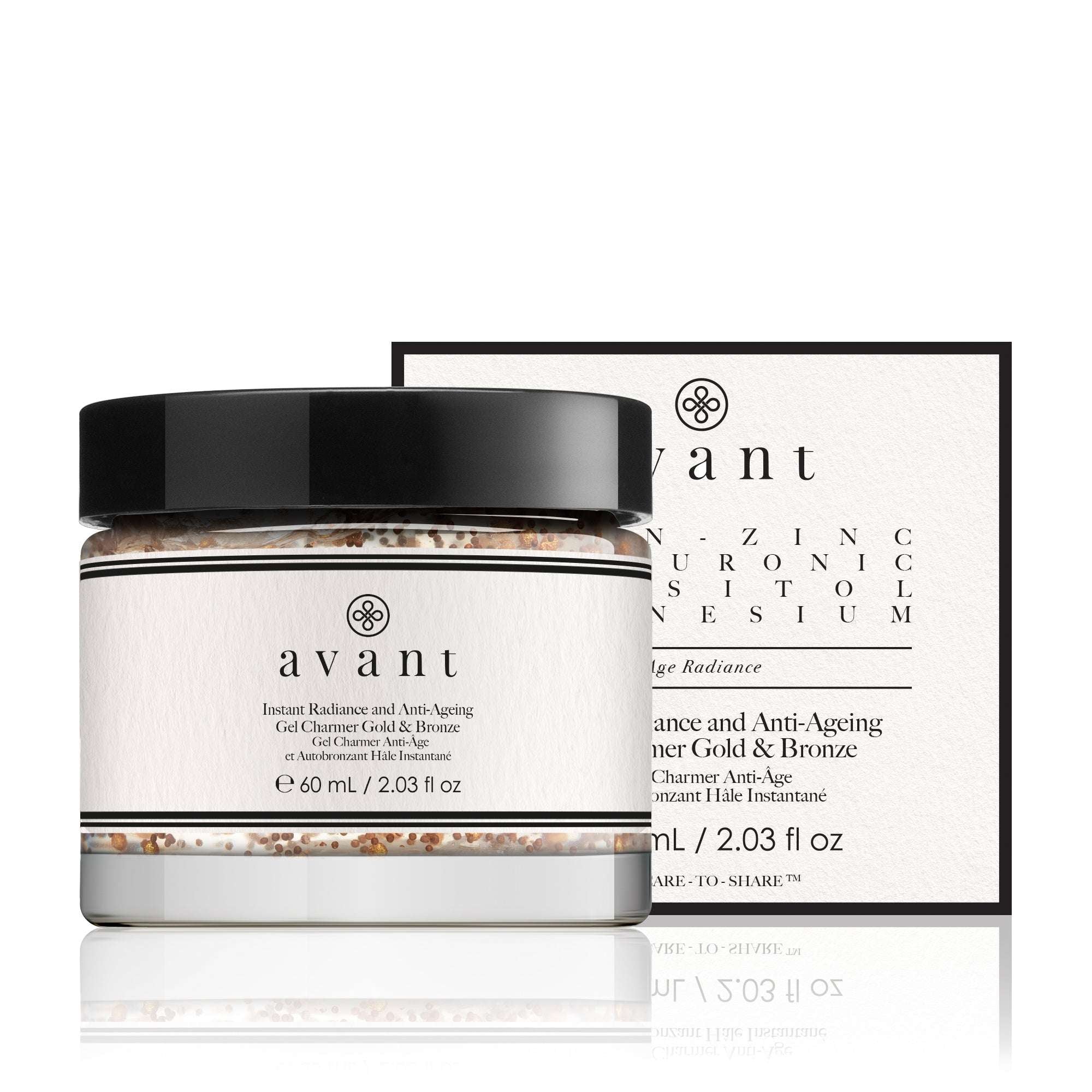 Instant Radiance and Anti-Ageing Gel Charmer Gold & Bronze