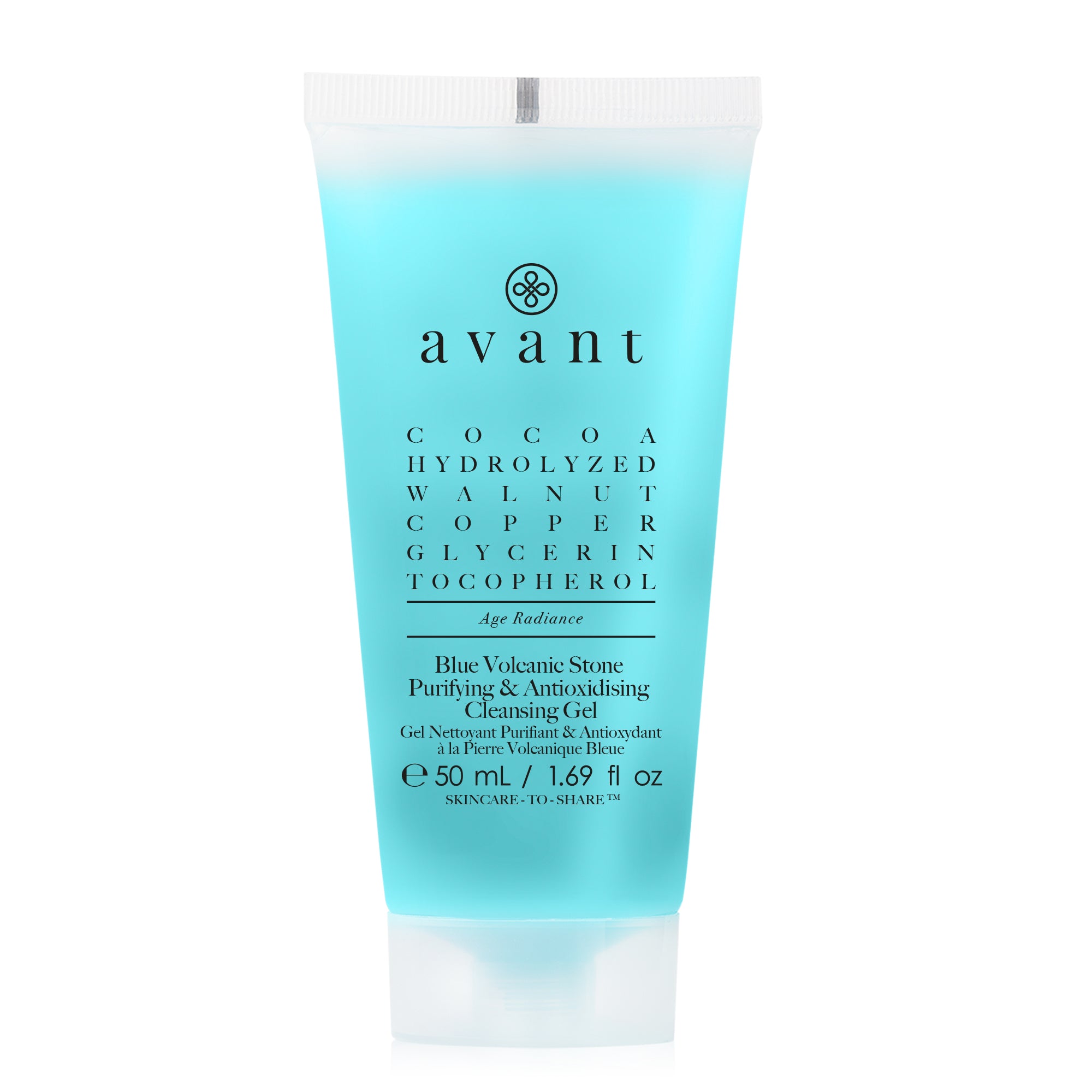 Blue Volcanic Stone Purifying & Antioxidising Cleansing Gel Travel Pack - 50ml