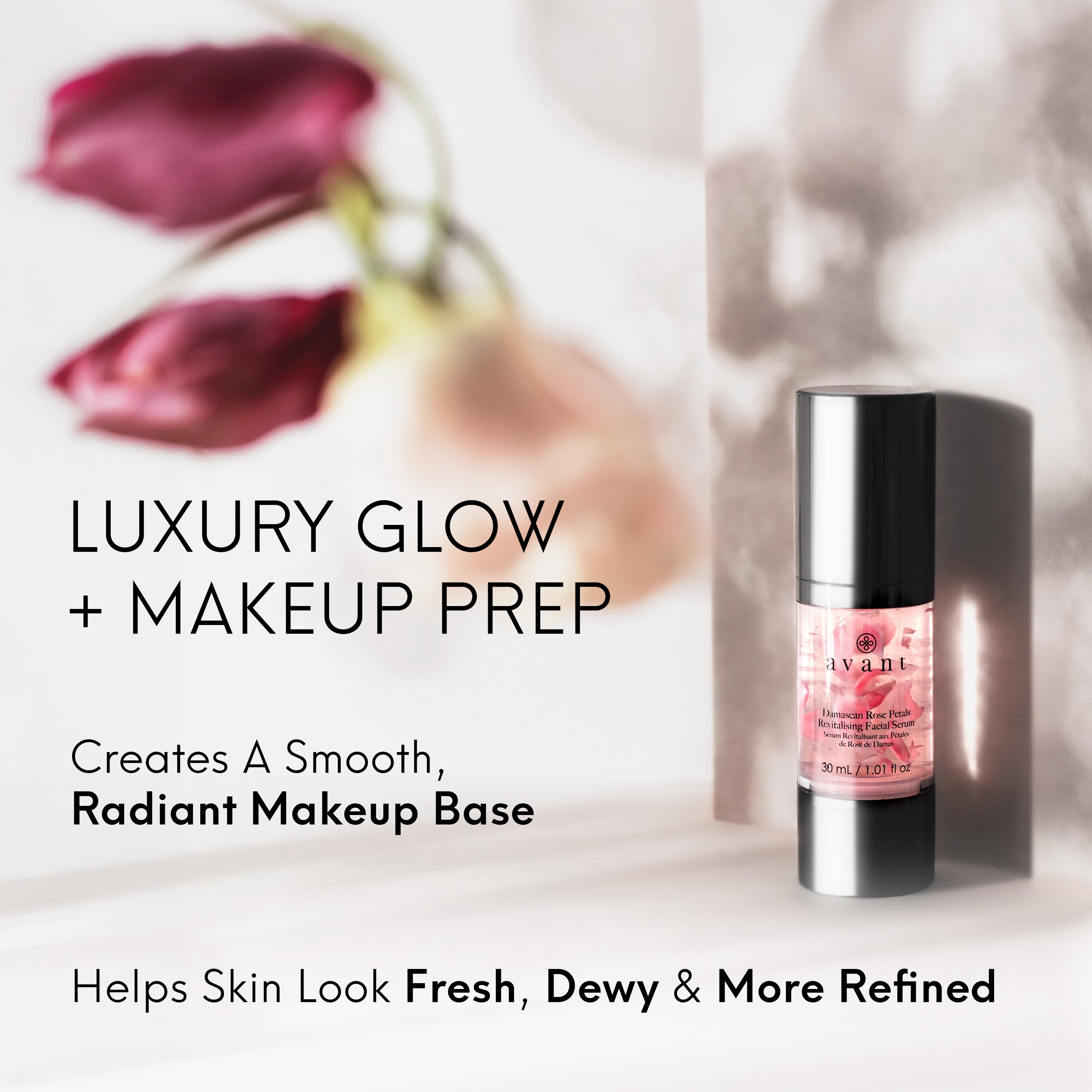 Damascan Rose Petals Revitalising Facial Serum