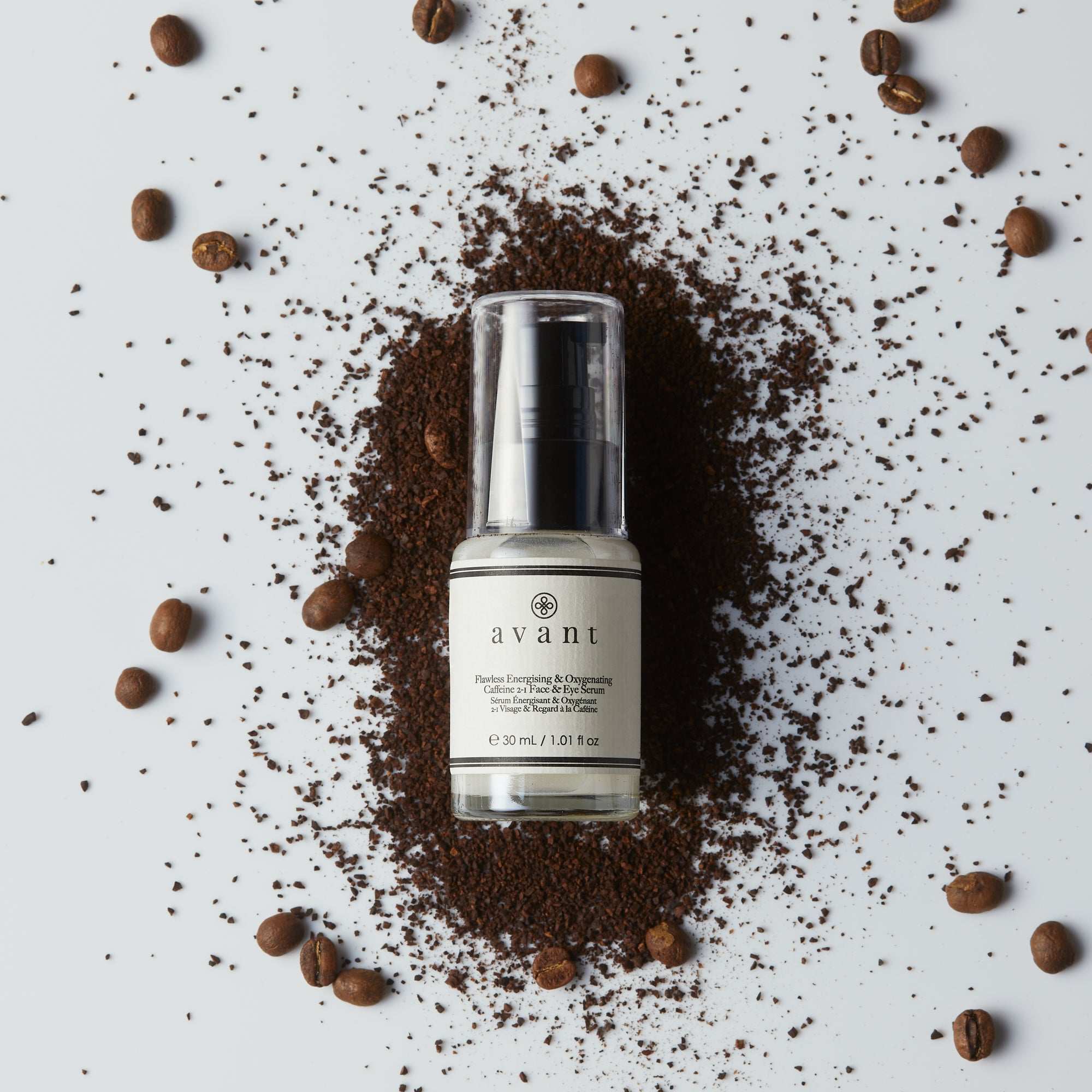 Flawless Energising & Oxygenating Caffeine 2-1 Face & Eye Serum