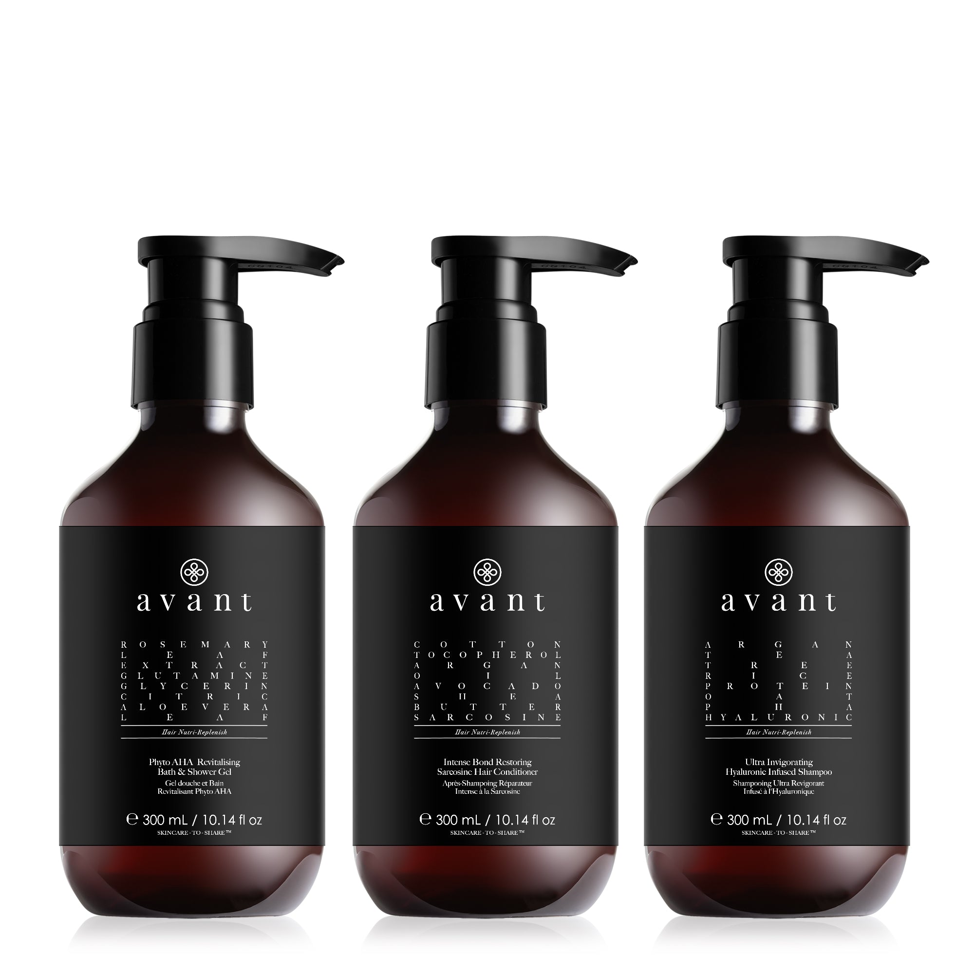 Set Bath & Hair Deluxe TRIO (3pcs)