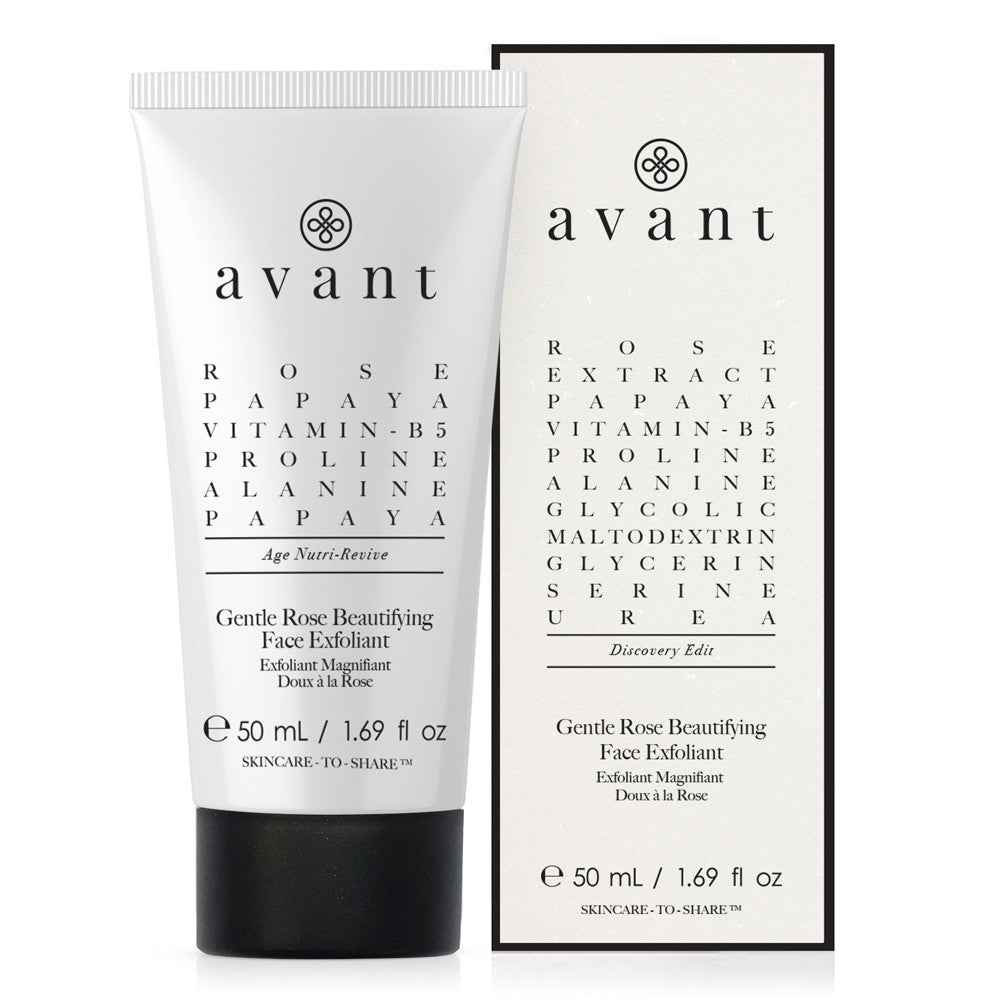 Gentle Rose Beautifying Face Exfoliant Travel Pack