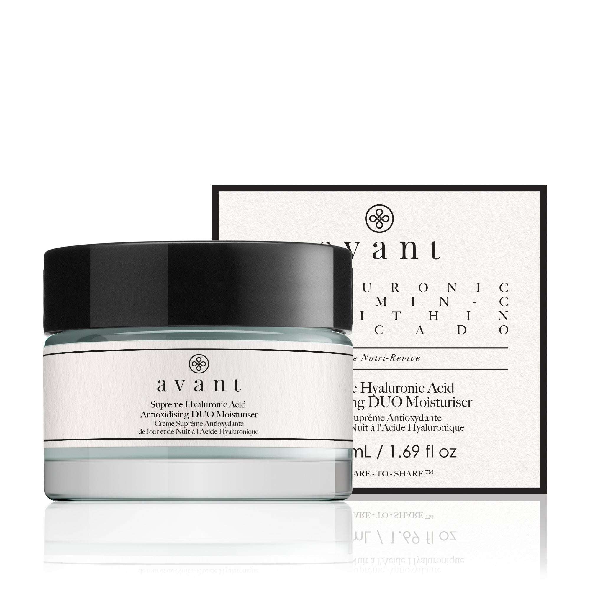 Supreme Hyaluronic Acid Anti-oxidising DUO Moisturiser Original Pack