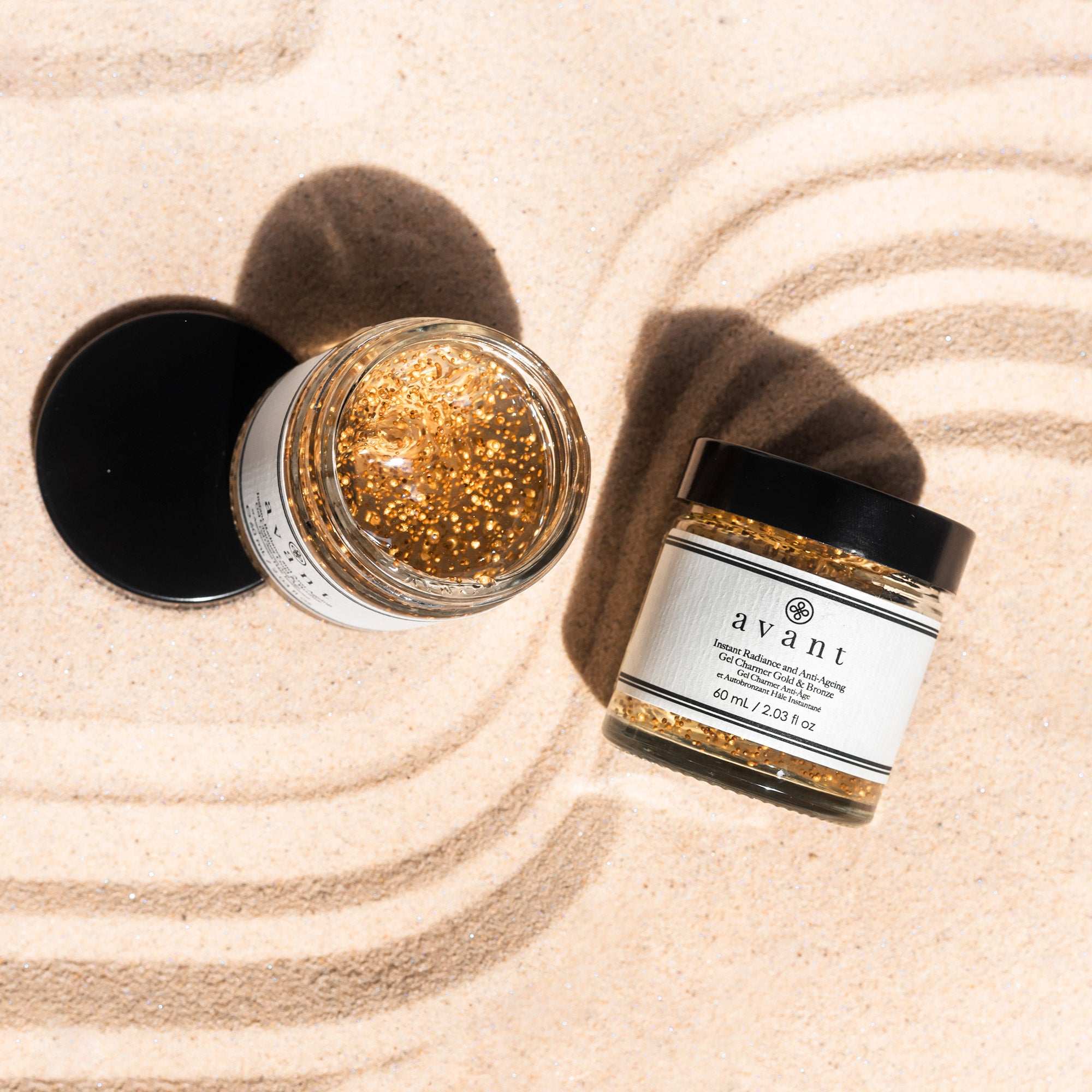 Instant Radiance and Anti-Ageing Gel Charmer Gold & Bronze