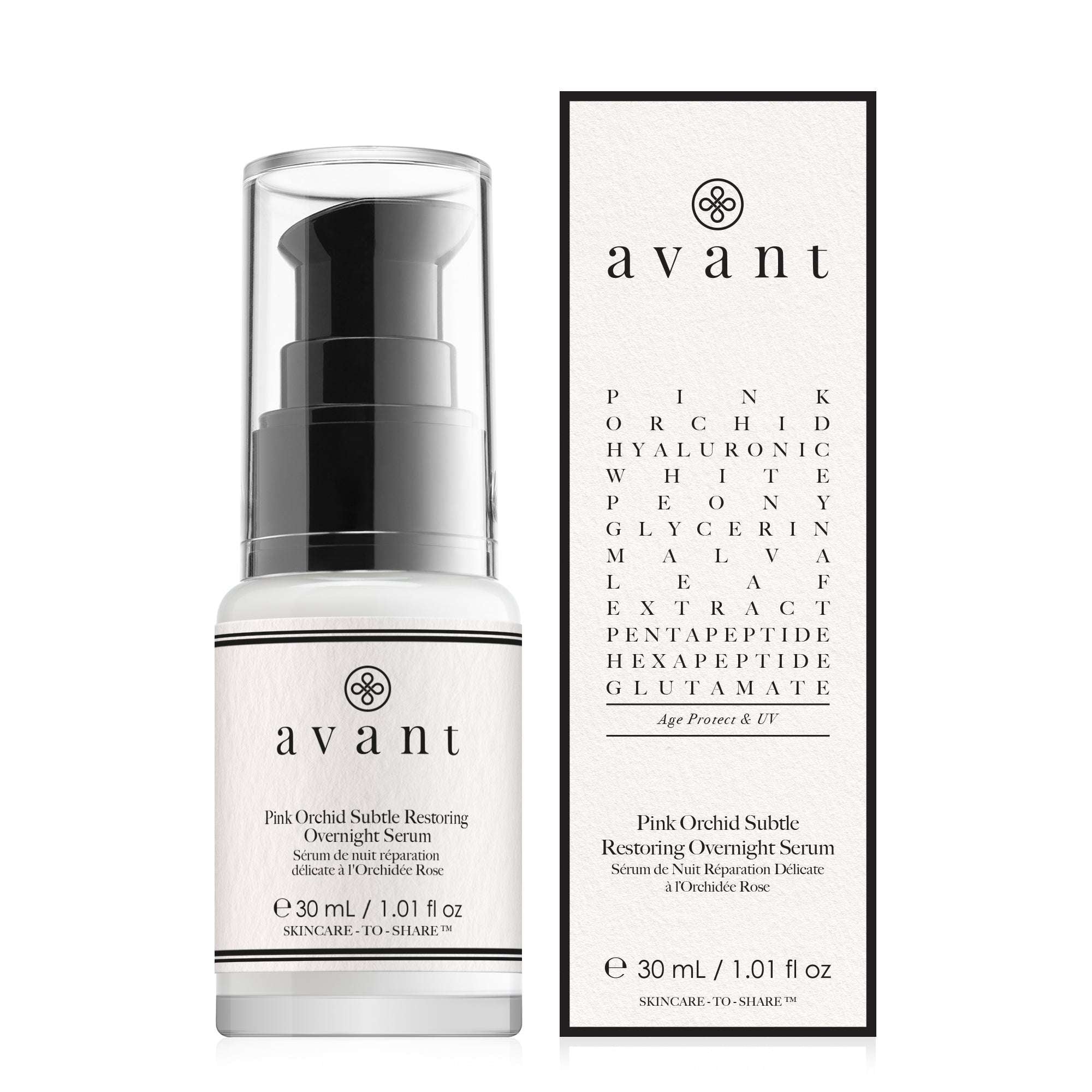 Pink Orchid Subtle Restoring Overnight Serum Original Pack