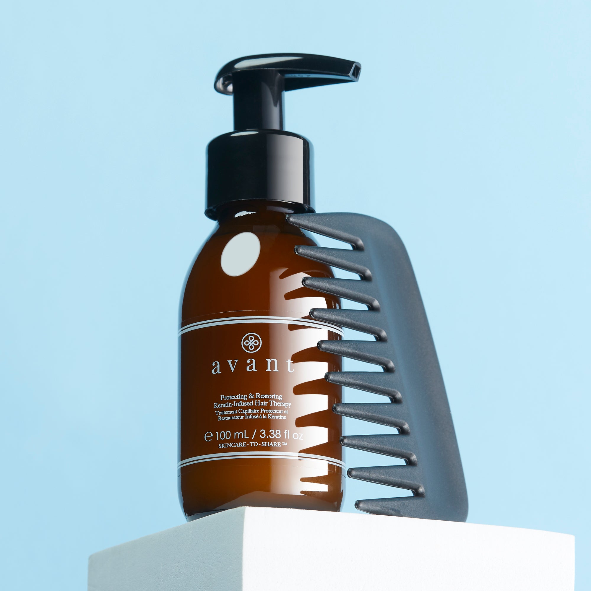 Protecting & Restoring Keratin-Infused Hair Therapy