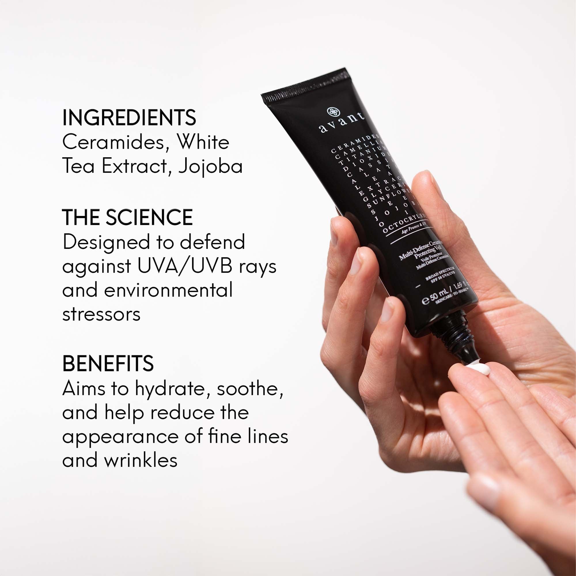 Multi-Defense Ceramides Protecting Veil Broad-Spectrum SPF 50