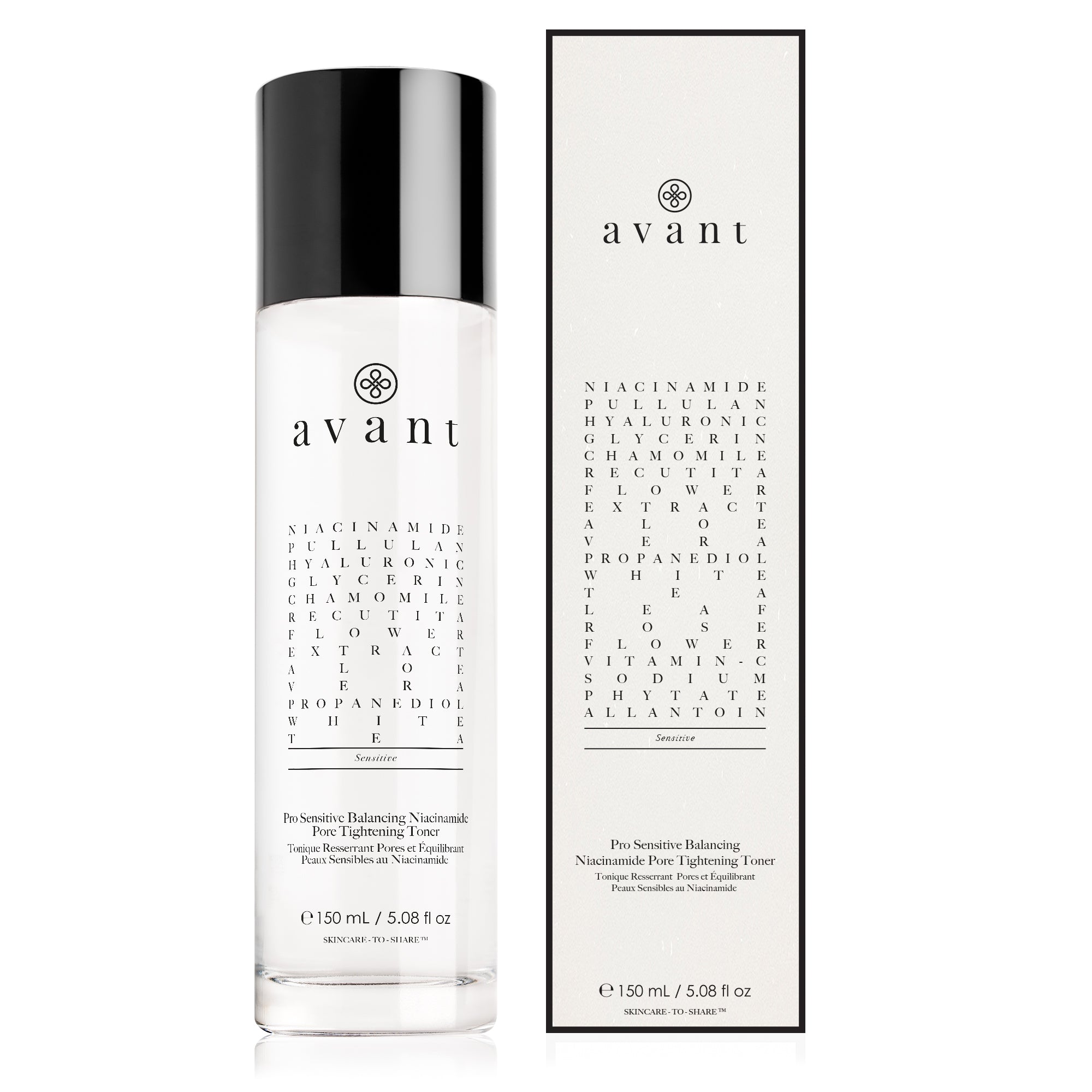 Pro Sensitive Balancing Niacinamide Pore Tightening Toner Original Pack
